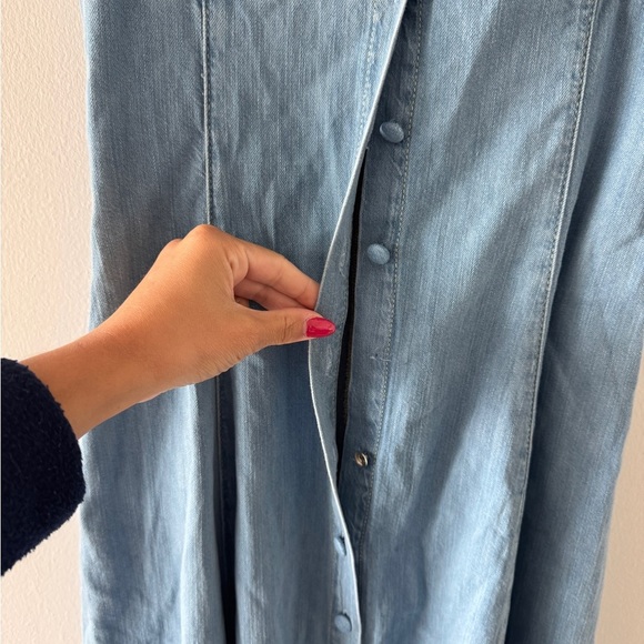 REFORMATION Sebastian Denim Midi Dress - Picture 10 of 12